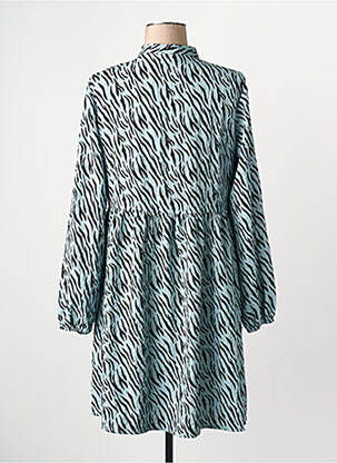Robe longue manches longues manches longues bleu VILA femme