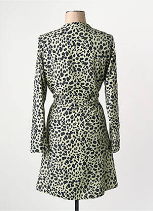 Robe longue manches longues manches longues vert ONLY femme