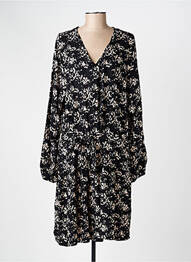Robe mi-longue noir GARCIA femme