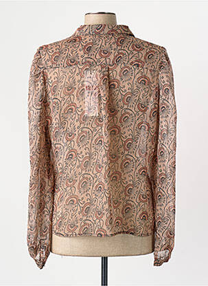Chemisier marron MORGAN femme