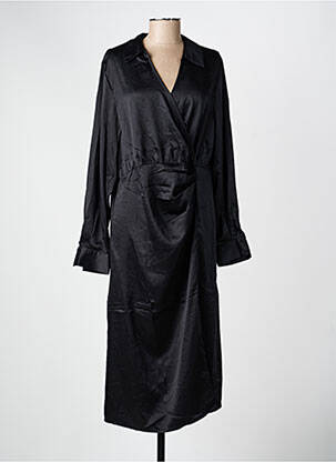 Robe mi-longue noir VERO MODA femme