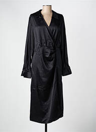 Robe mi-longue noir VERO MODA femme