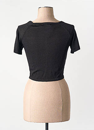 T-shirt noir MANGO femme