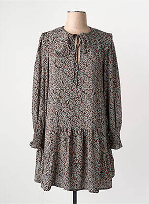 Robe courte bleu MANGO femme