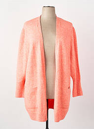 Gilet manches longues orange STREET ONE femme