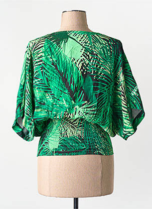 Chemisier vert ASTRID BLACK LABEL femme