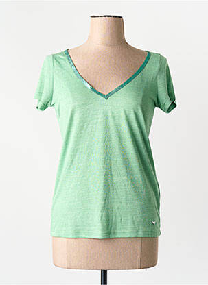 T-shirt vert LES P'TITES BOMBES femme