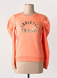Pull orange MORGAN femme