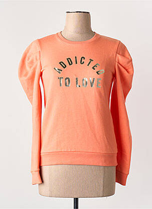Pull orange MORGAN femme