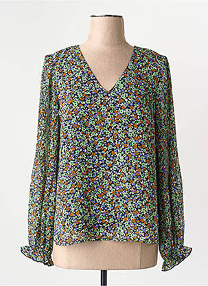 Chemisier manches longues manches longues vert VERO MODA femme