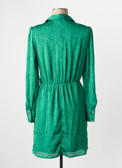 Robe longue vert MORGAN femme
