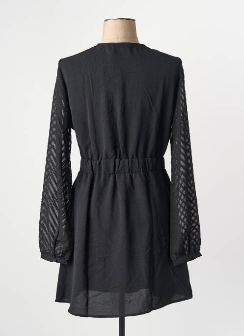 Robe longue manches longues noir ONLY femme