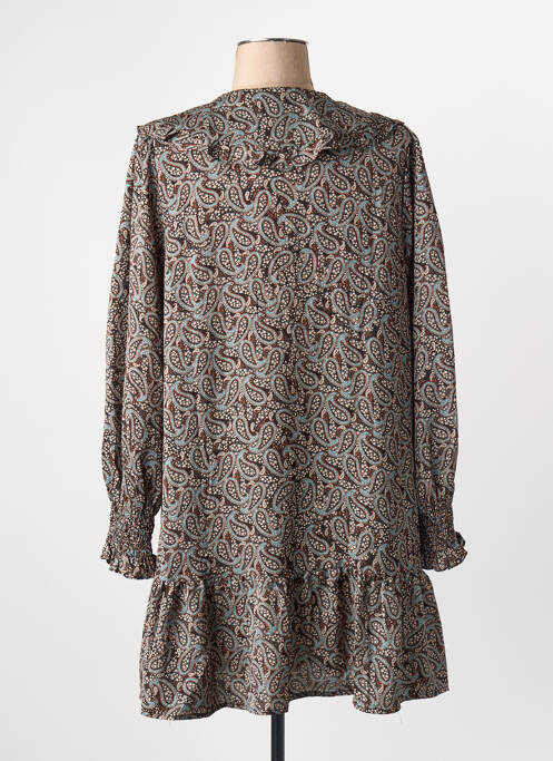 Robe courte bleu MANGO femme