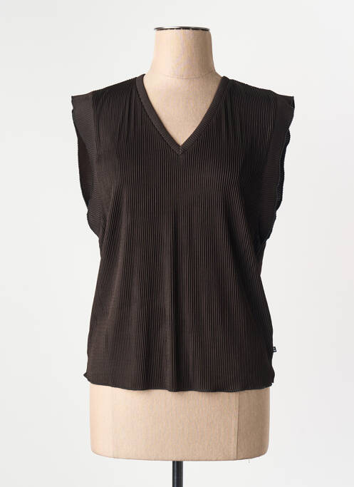 T-shirt noir LE TEMPS DES CERISES femme