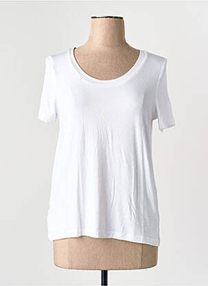 T-shirt blanc MANGO femme