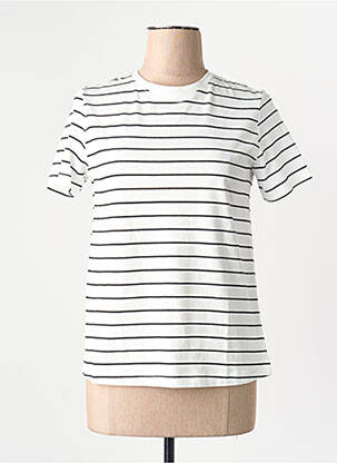 T-shirt blanc MANGO femme