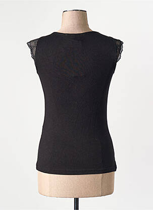 Débardeur noir MORGAN femme