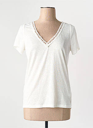 T-shirt blanc LES P'TITES BOMBES femme