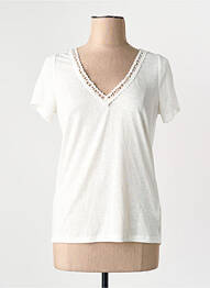 T-shirt blanc LES P'TITES BOMBES femme