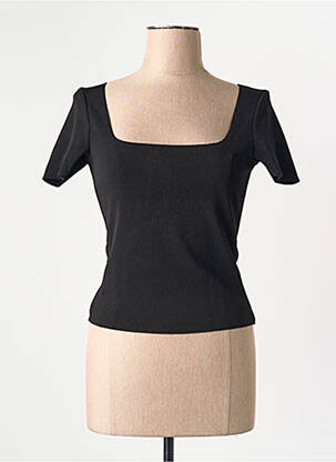 T-shirt noir MANGO femme