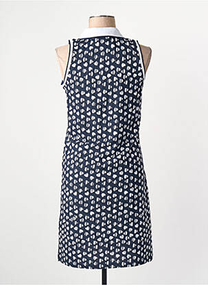 Robe courte bleu DELAHAYE femme