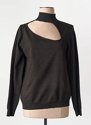 Pull col roulé noir VILA femme