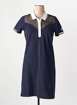 Robe courte bleu DELAHAYE femme