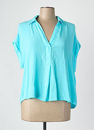 Chemisier bleu TOM TAILOR femme