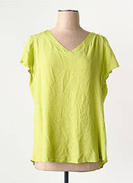 Chemisier jaune BELLITA femme