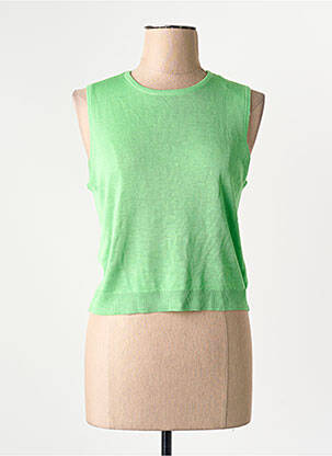 T-shirt coupe droite vert ONLY femme
