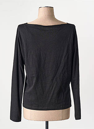 T-shirt noir MANGO femme