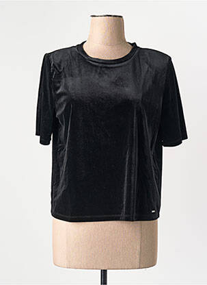 T-shirt noir MORGAN femme