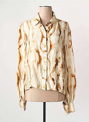 Chemisier beige PLEASE femme