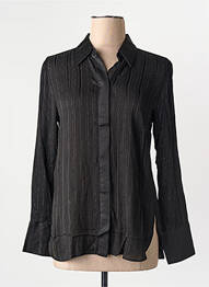 Chemisier noir MANGO femme
