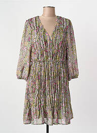 Robe courte vert MANGO femme