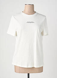 T-shirt blanc MANGO femme