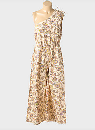 Combi-pantalon beige MANGO femme