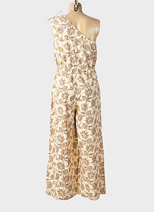 Combi-pantalon beige MANGO femme