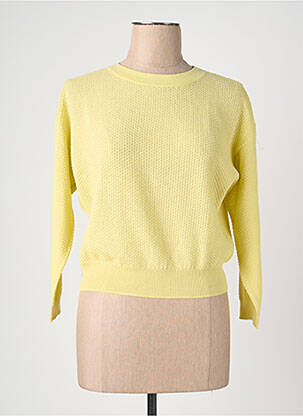 Pull jaune MANGO femme