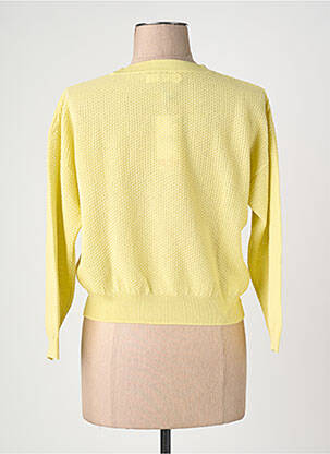 Pull jaune MANGO femme