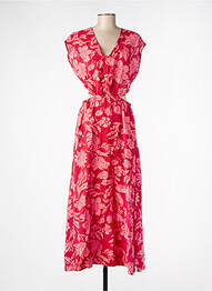 Robe courte rose MANGO femme
