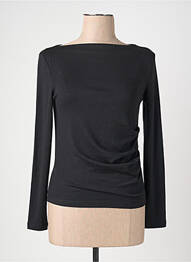 T-shirt noir MANGO femme