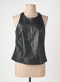 Top noir MANGO femme