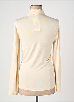Pull col roulé col roulé manches longues beige VERO MODA femme