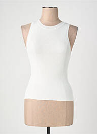Débardeur blanc MANGO femme