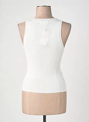 Débardeur blanc MANGO femme