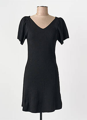 Robe courte manches courtes manches courtes noir ONLY femme
