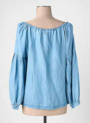 Chemisier bleu SUPERDRY femme