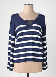 Pull bleu NAF NAF femme