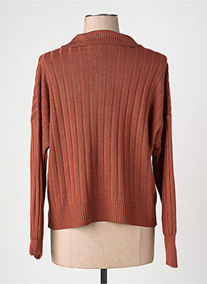 Pull manches longues manches longues rouge ONLY femme